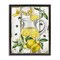 Stupell Industries Farmhouse Fresh Lemon Floater Framed Canvas Wall Art Design by Creatif Belle